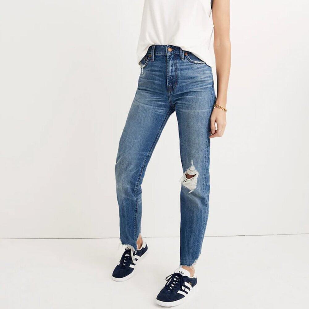 Madewell High Rise Blue Jeans